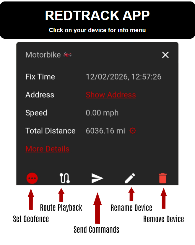 motorbike gps tracking app