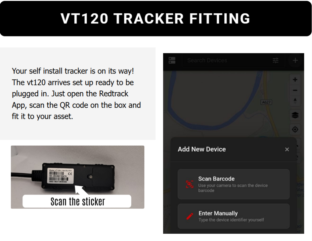 VT-120 GPS TRACKER FITTING INSTRUCTIONS WATERPROOF